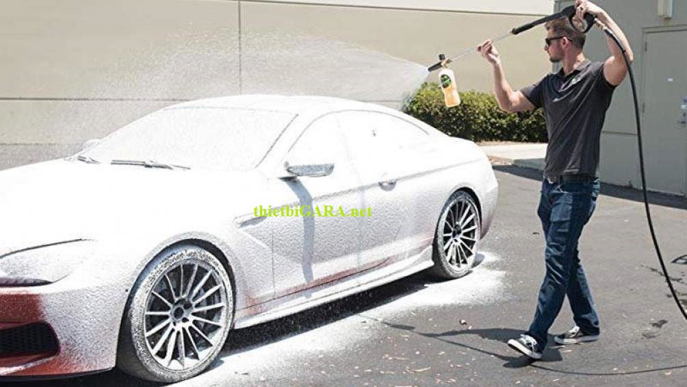 Bình bọt tuyết rửa xe palas