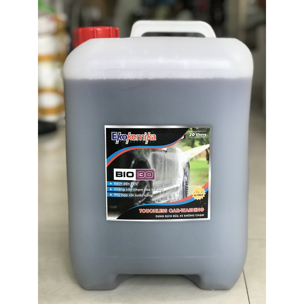 dung dịch rửa xe ko chạm bio30 20l