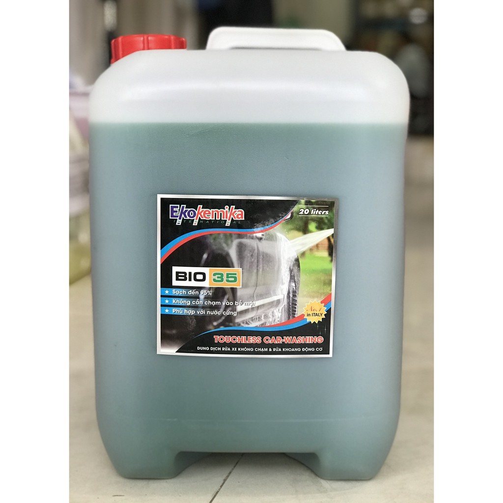 Dung Dịch Rửa Xe Không Chạm Bio 35 Can 20L