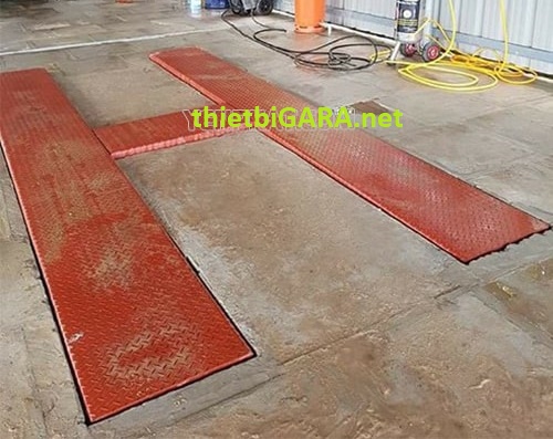 cầu rửa xe âm sàn