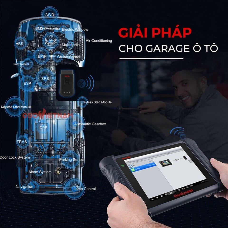 Máy chẩn đoán lỗi ô tô Autel 906BT