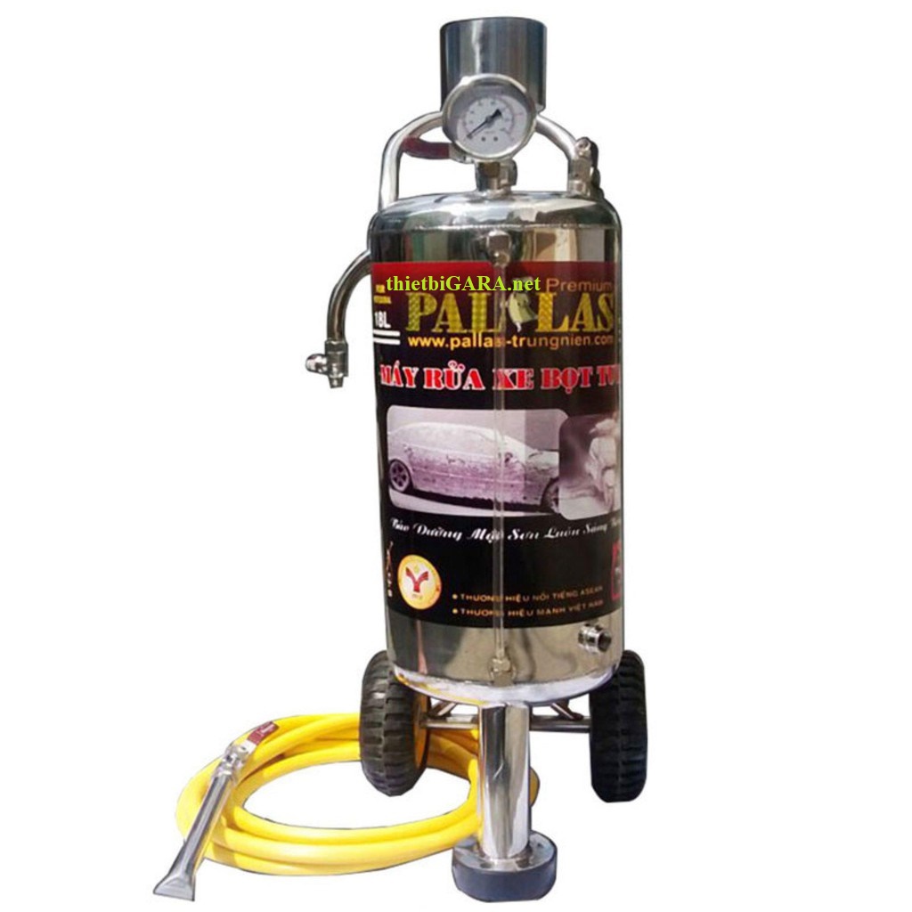 máy rửa xe bọt tuyết palas
