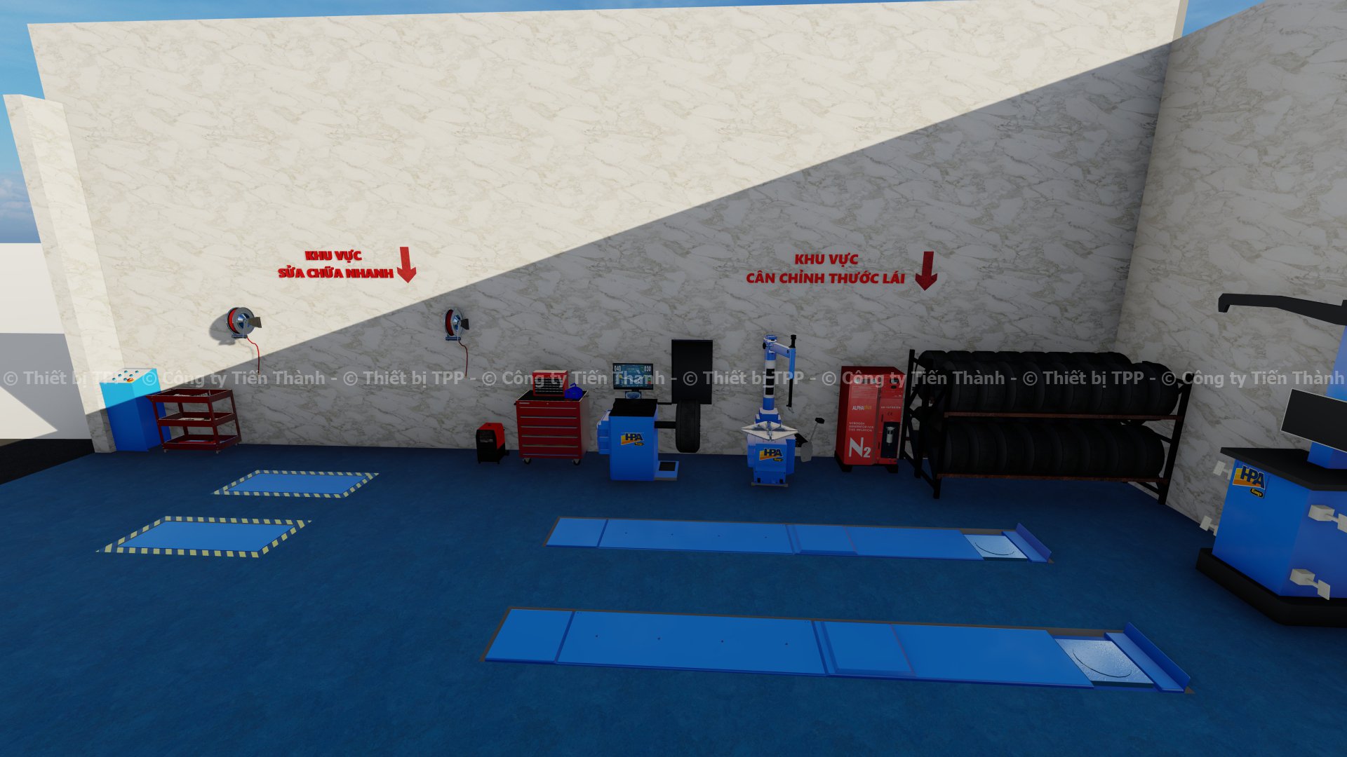 Mô hình chăm sóc xe