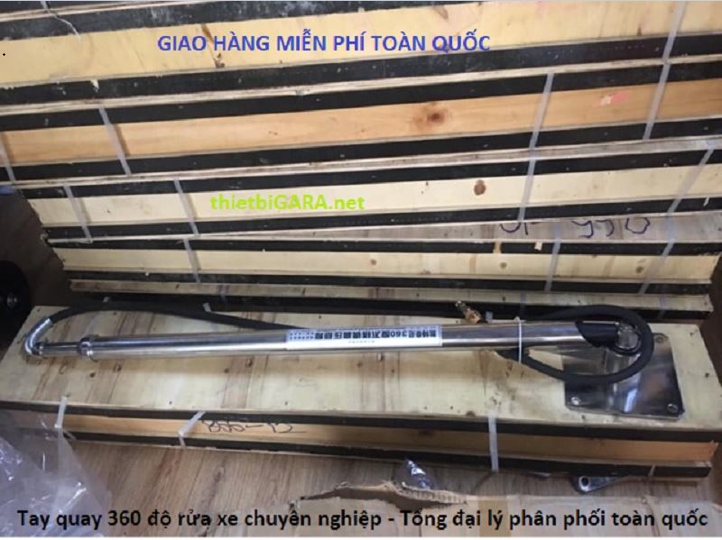 Cần quay 360 để rửa xe ô tô