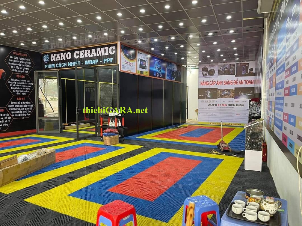 Thảm nhựa trải sàn chống nước