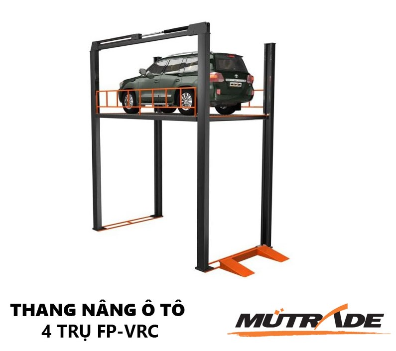 Thang nâng 4 trụ đỗ xe thông minh