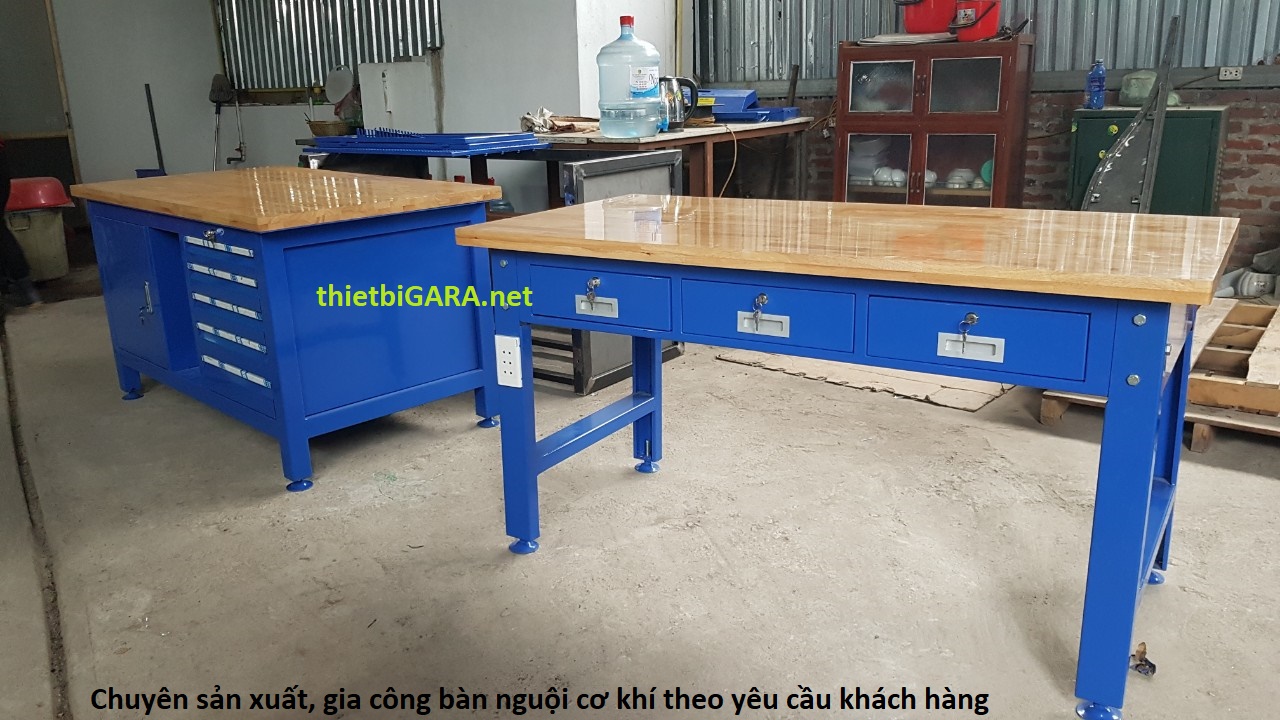 bàn nguội thao tác cho thợ cơ khí
