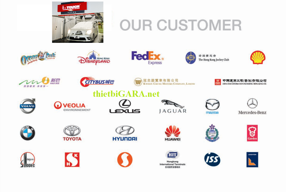 Khách hàng hệ thống rửa xe tự động