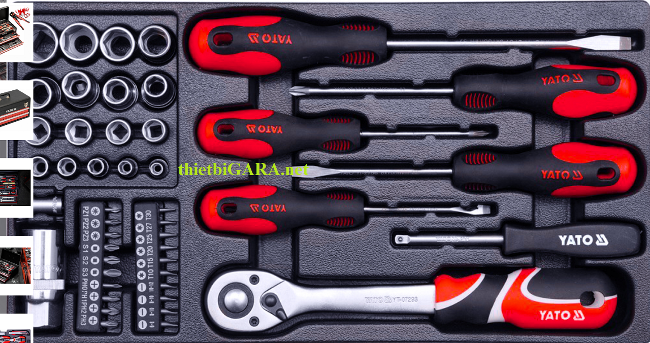 Tủ xách tay 80 chi tiết yato YT-38951