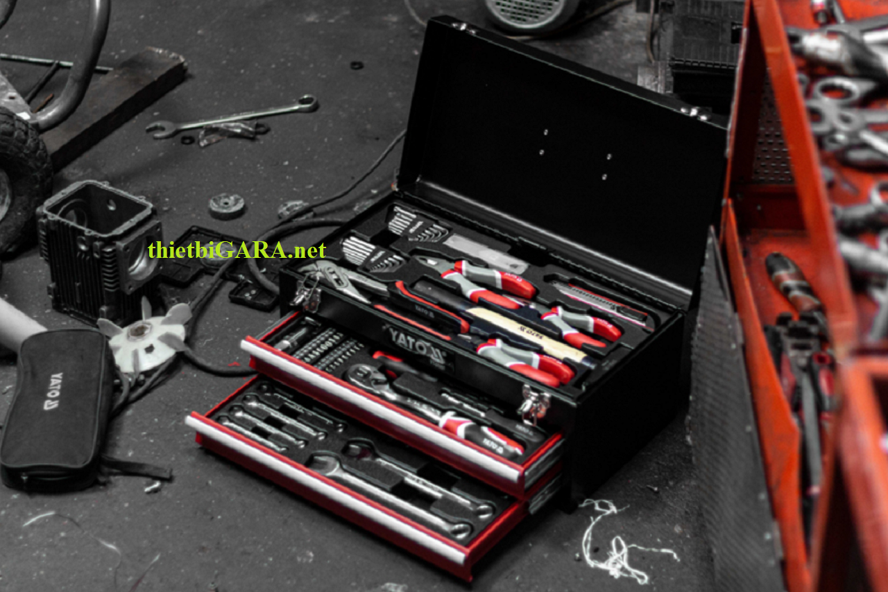 Tủ 3 ngăn xách tay 80 chi tiết Yato YT-38951