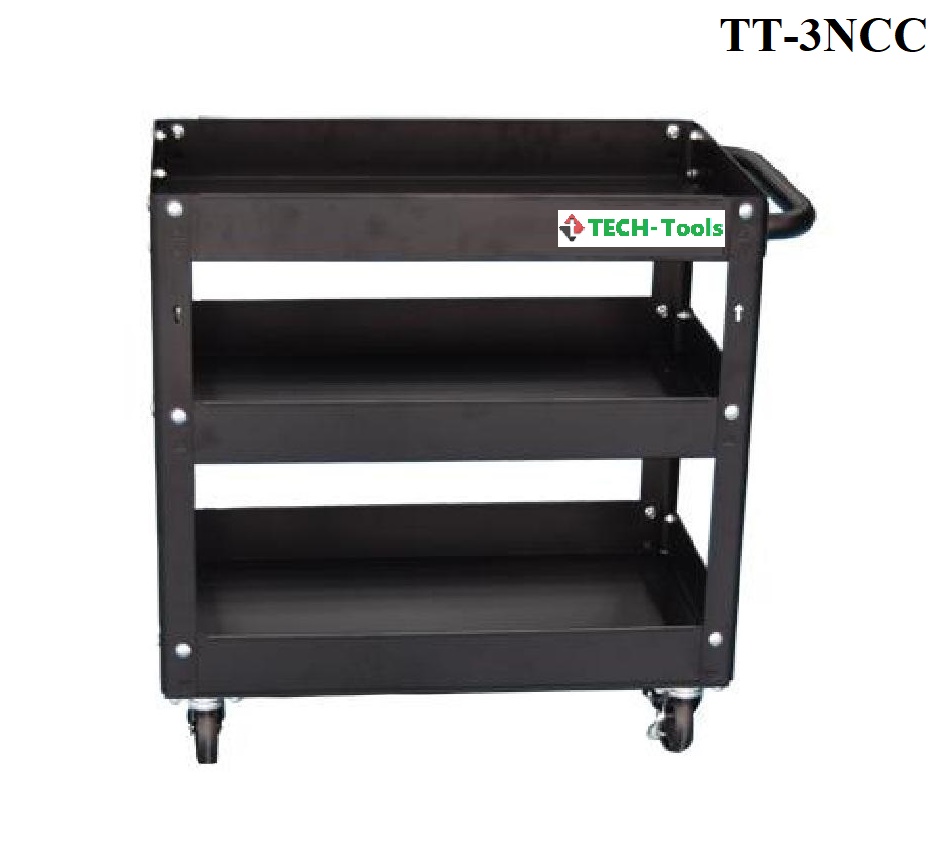 Xe Đẩy Dụng Cụ 3 Ngăn Cao Cấp Techtools