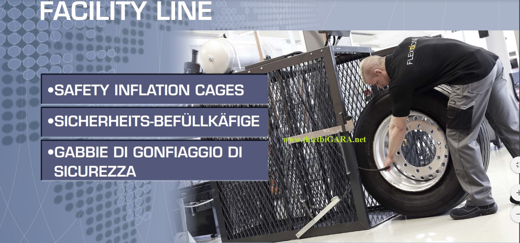 Khung bảo vệ bơm lốp