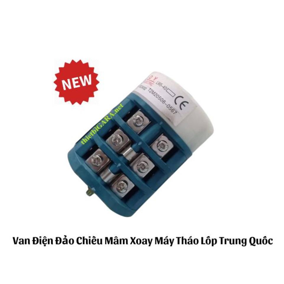 Van Điện Đảo Chiều Mâm Xoay Máy Tháo Lốp Trung Quốc