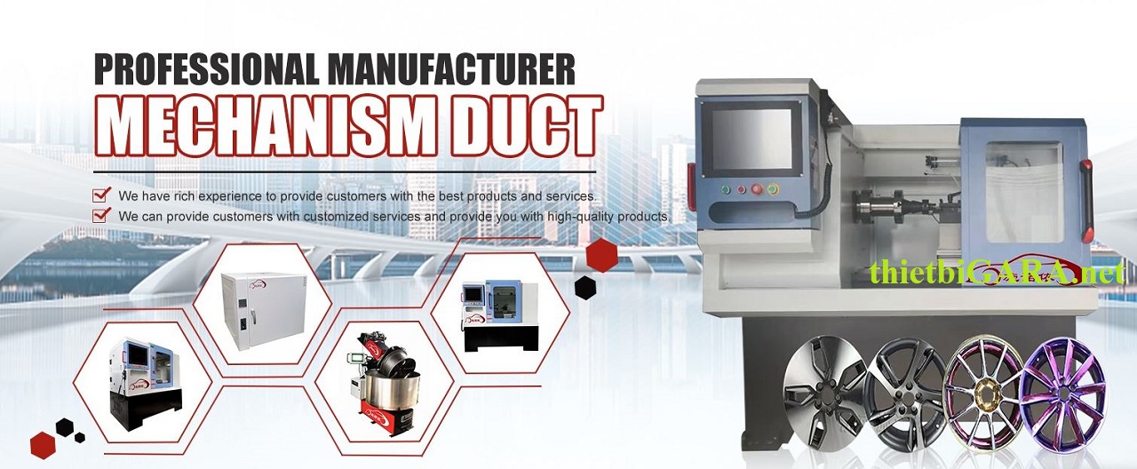 Máy phay mặt mâm ô tô