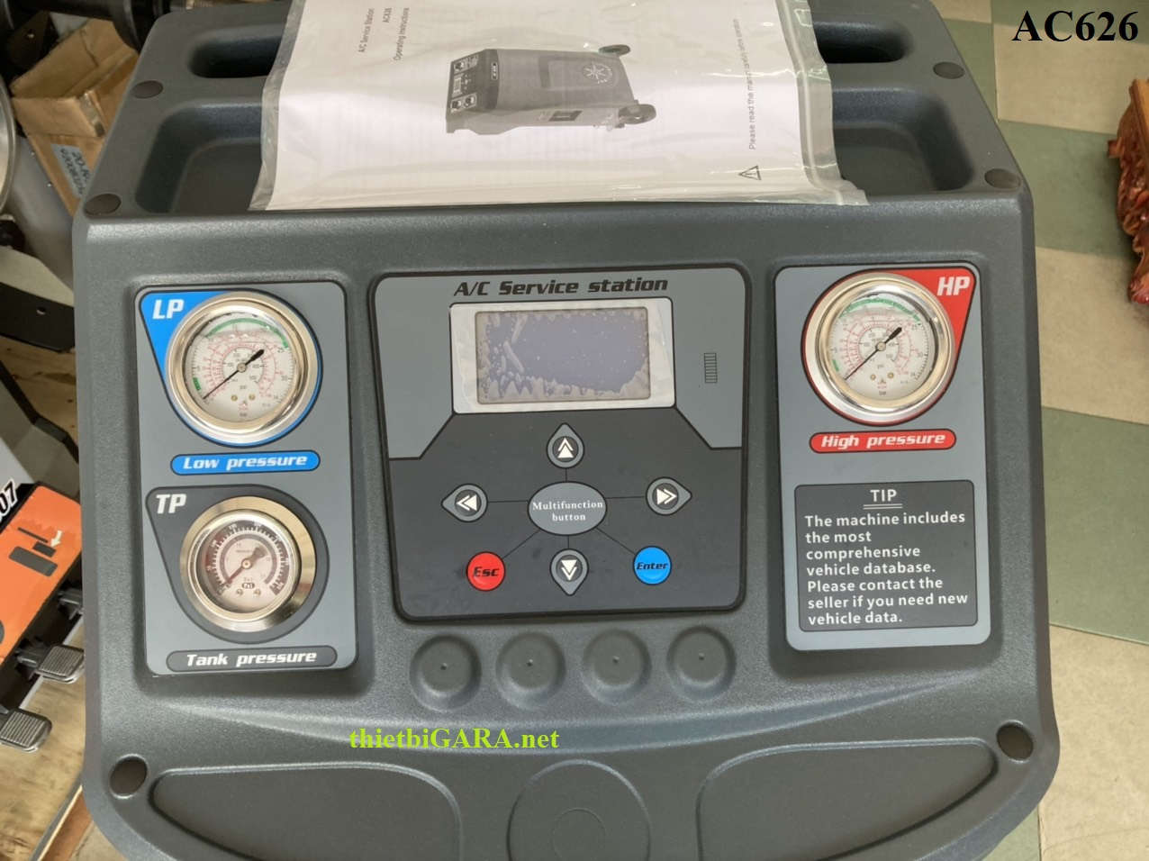 Máy nạp hút ga lạnh ô tô