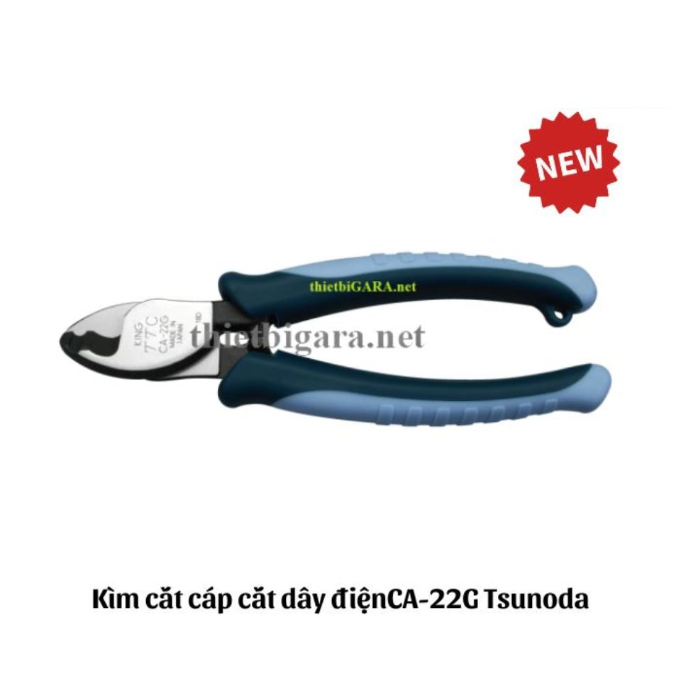 Kìm Cắt Cáp Cắt Dây Điện CA-22G Tsunoda