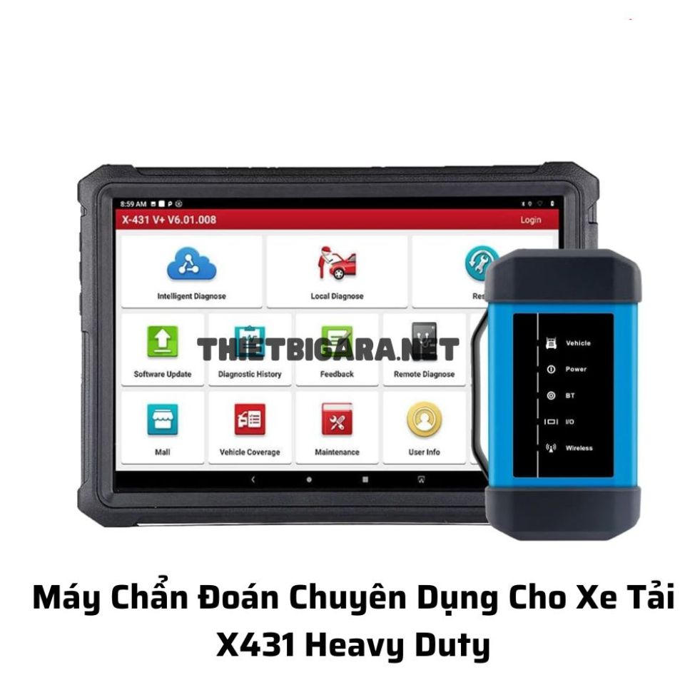 Máy Chẩn Đoán Chuyên Dụng Cho Xe Tải X431 Heavy Duty