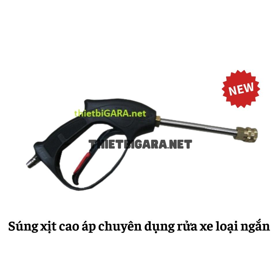 Súng Xịt Cao Áp Rửa Xe Loại Ngắn Lutian