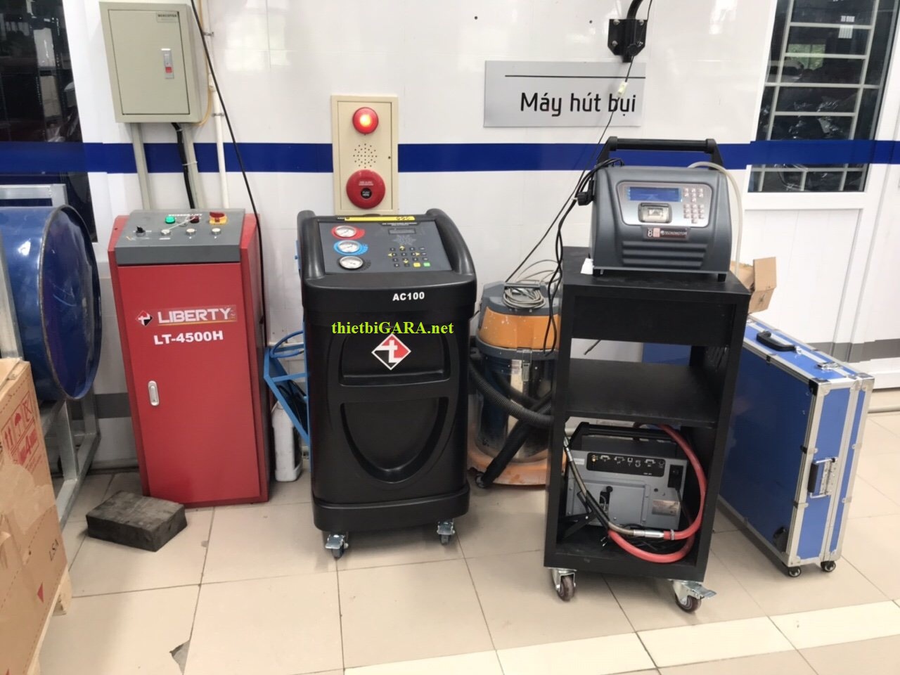 Thiết bị phân tích khí xả Hpa 810