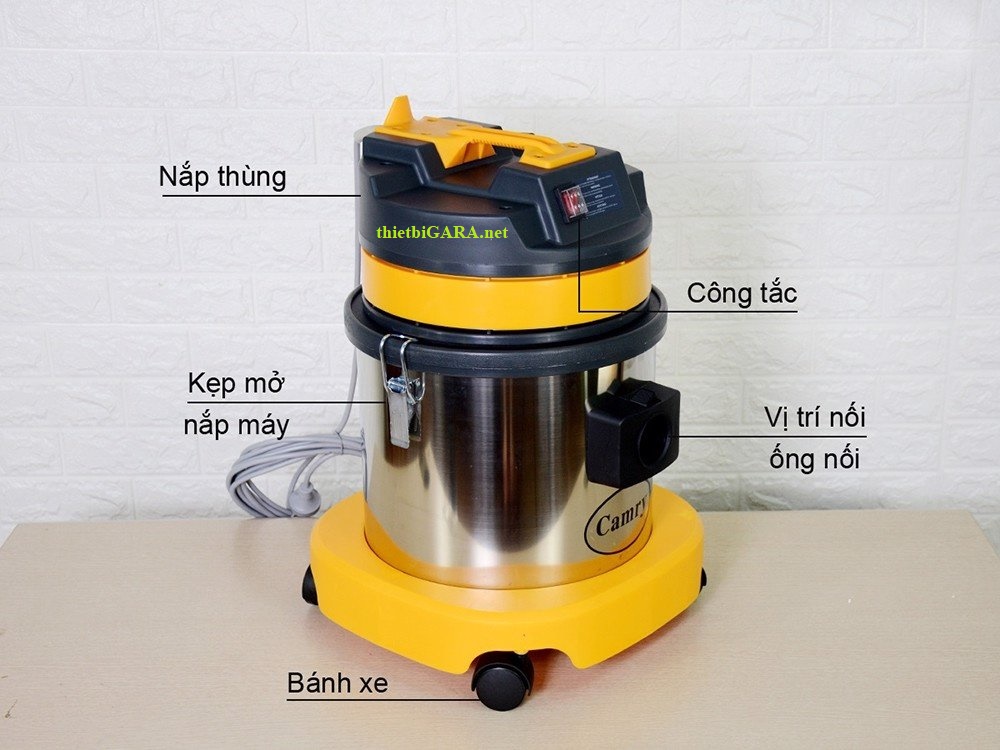 máy hút bụi gia đình 15 lít