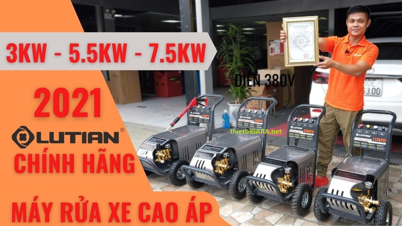 Máy phun rửa lutian