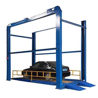 Thang nâng ô tô lên tầng 4 trụ