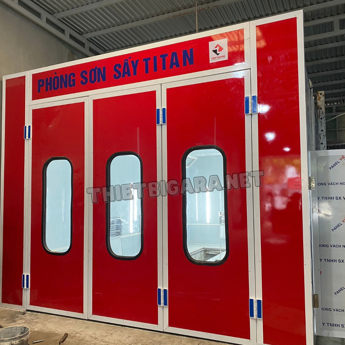 Phòng Sơn Sấy Hồng Ngoại 2 Mô Tơ TT-PS13