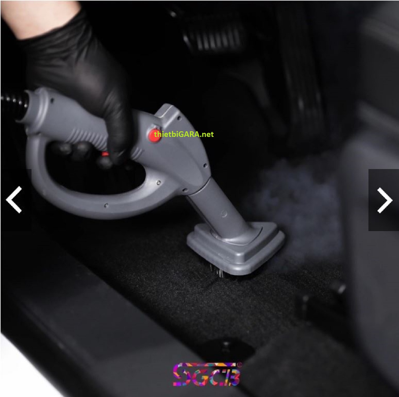 dọn nội thất bằng hới nước nóng