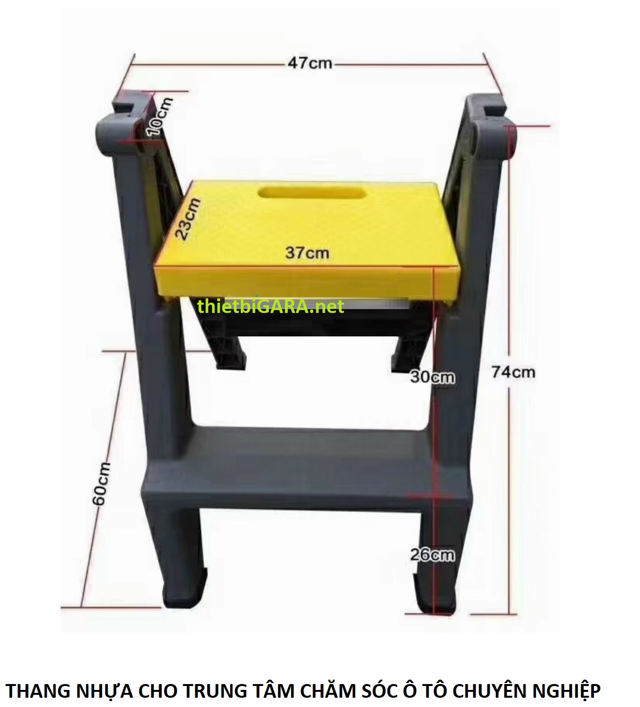 Thang Nhựa Rửa Xe Ô Tô Cho Trung Tâm Chăm Sóc Xe
