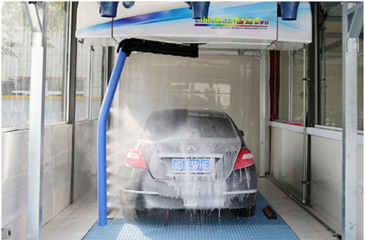 hệ thống rửa xe ô tô tự động thông minh