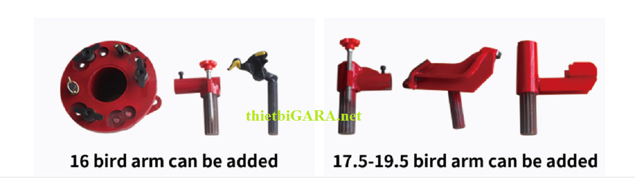 phụ kiện tháo lắp mâm lốp xe cở 16 inch