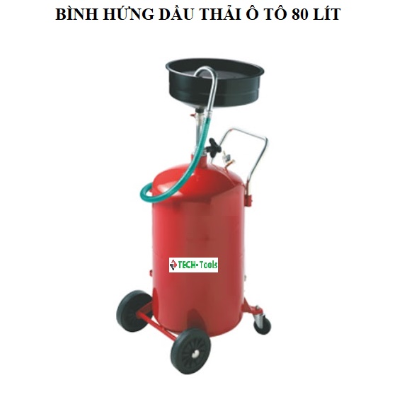 bình hứt dầu thải ô tô