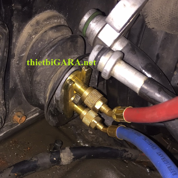 đầu nối thử kín ga lạnh Đầu nối để thử kín ga lạnh