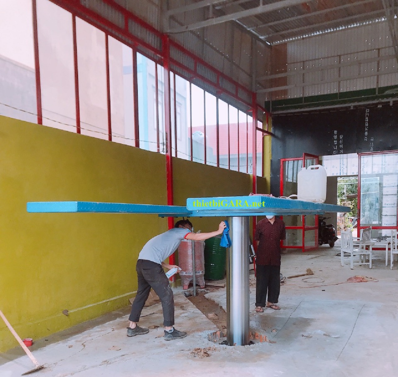 Cầu ấn độ rửa xe ô tô