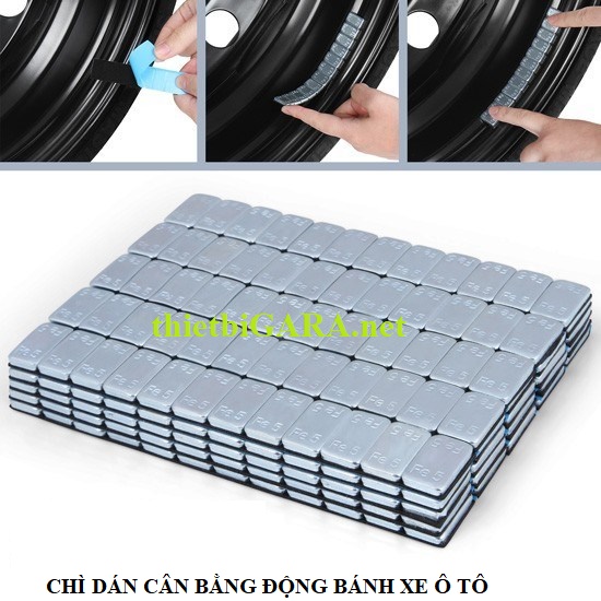 Chì Dán Cân Bằng Động Bánh Xe Ô Tô Tech USA