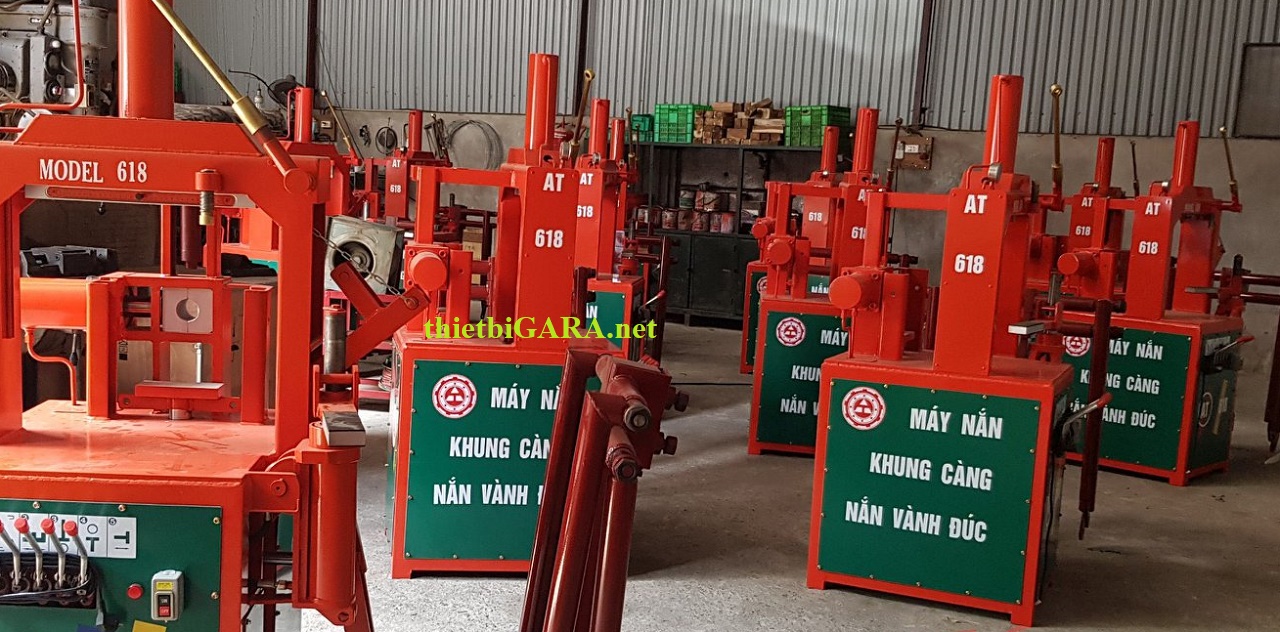 máy nắn khung càng xe máy
