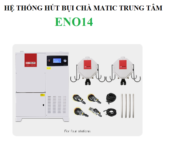 Hệ Thống Hút Bụi Chà Matic Trung Tâm ENO14 Enoch