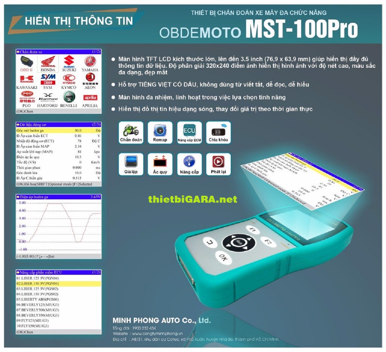 Máy chẩn đoán mst100 pro 9.0