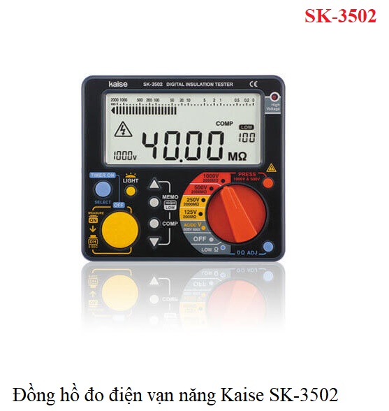 Đồng Hồ Kiểm Tra Điện Vạn Năng Kaise SK-3502