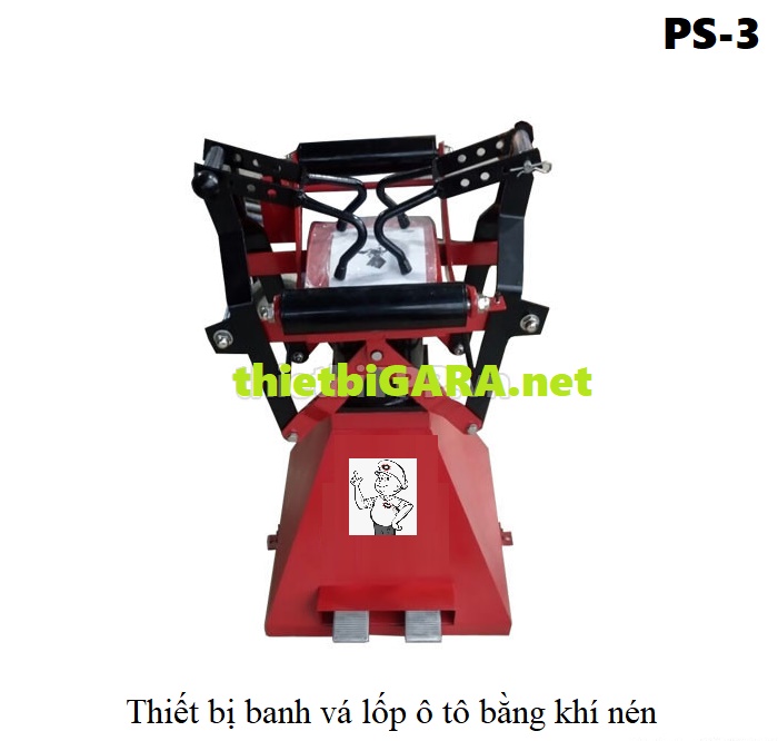 thiết bị banh vá lốp khí nén