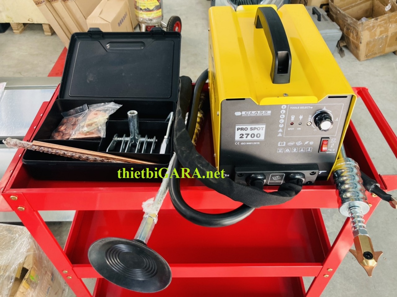 Máy hàn rút tôn xách tay Class 2700