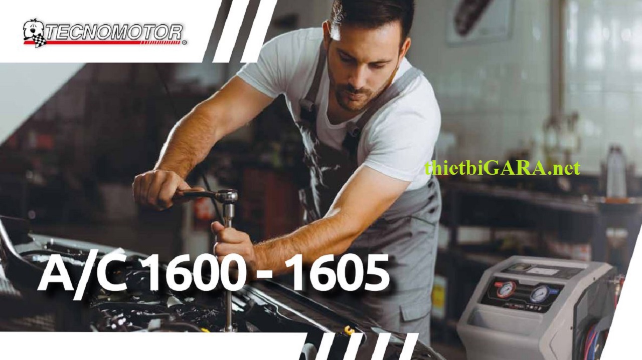 Máy hút nạp ga điều hòa tự động R-1234