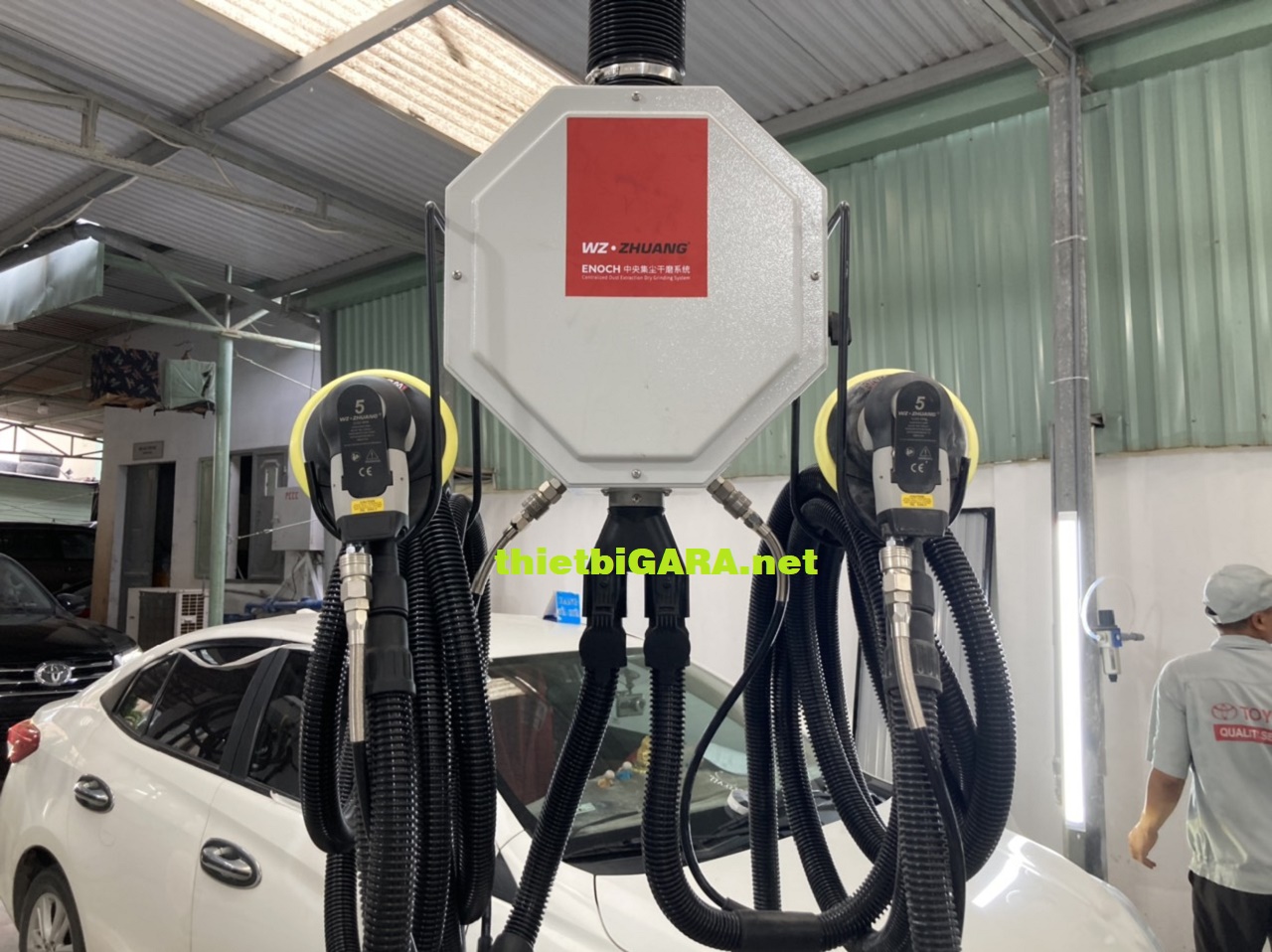 Hệ thống hút bụi trung tâm