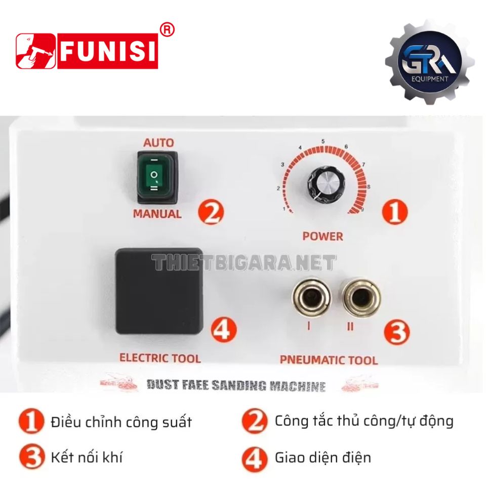 Máy mài chà nhám hút bụi tự động FUNISI F1 (3)