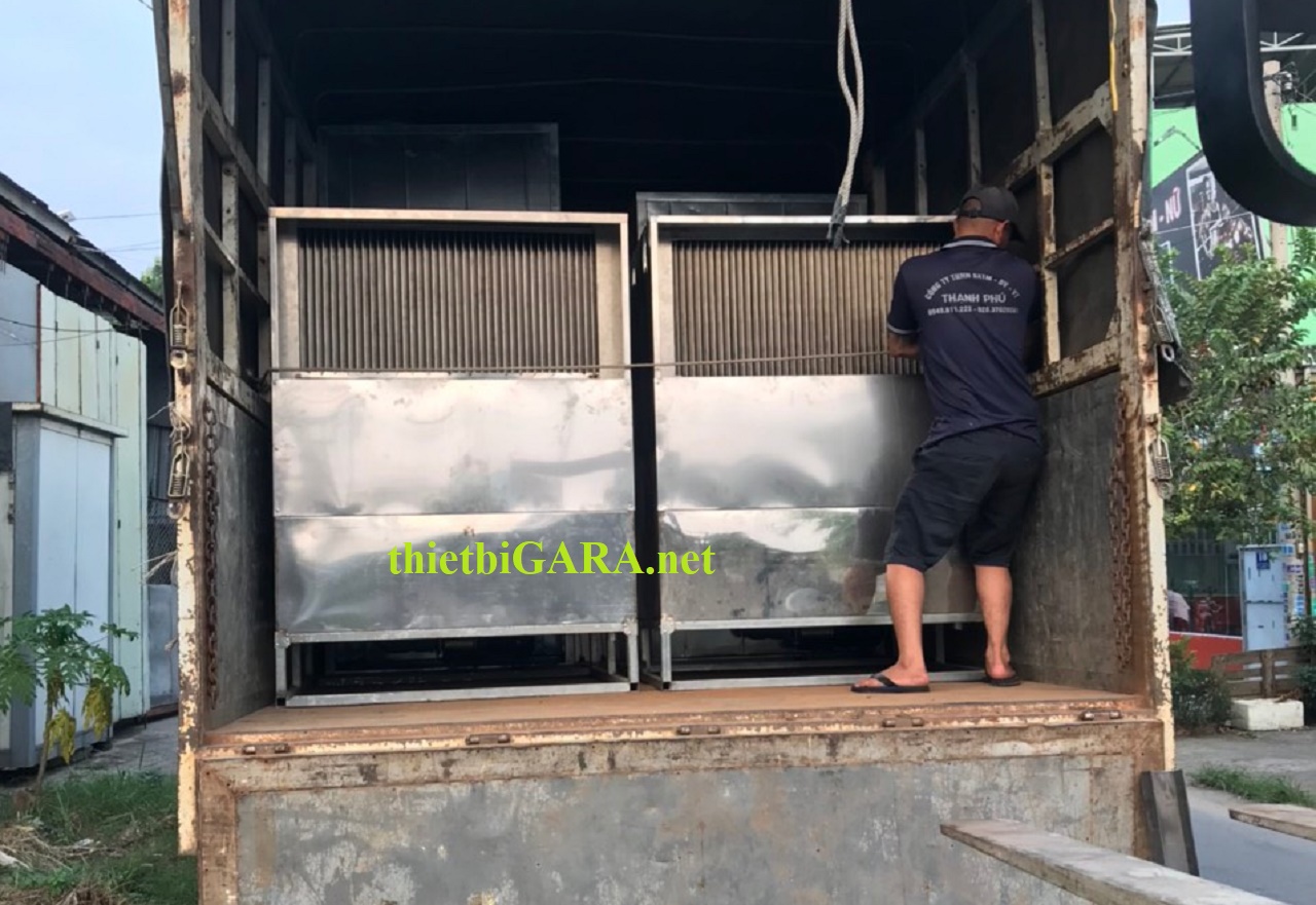 Bộ khử mùi sơn của phòng sơn ô tô bằng màng nước