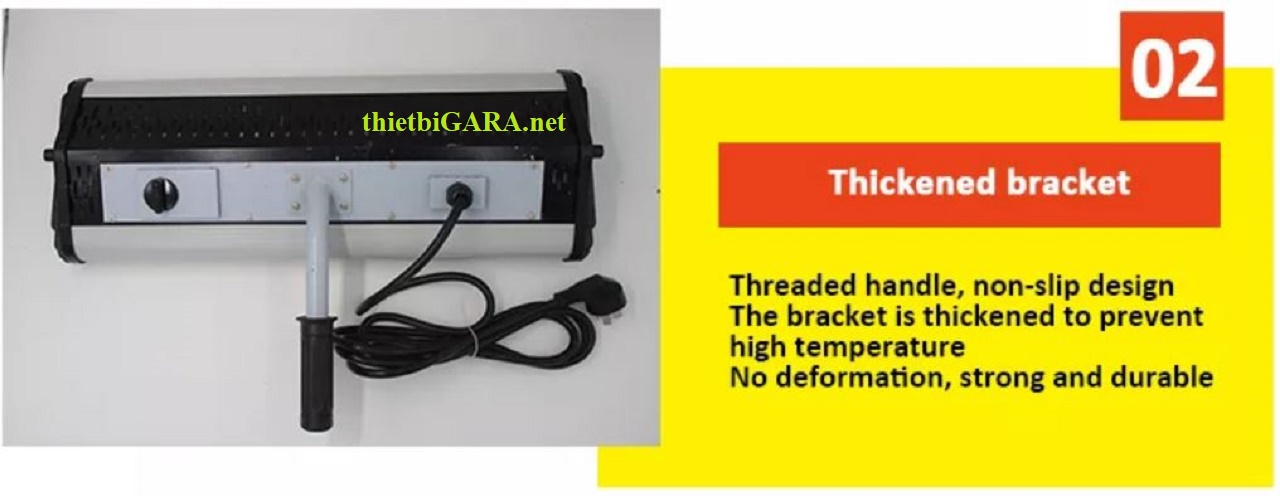 Đèn sấy sơn ô tô hồng ngoại cầm tay Funisi F1