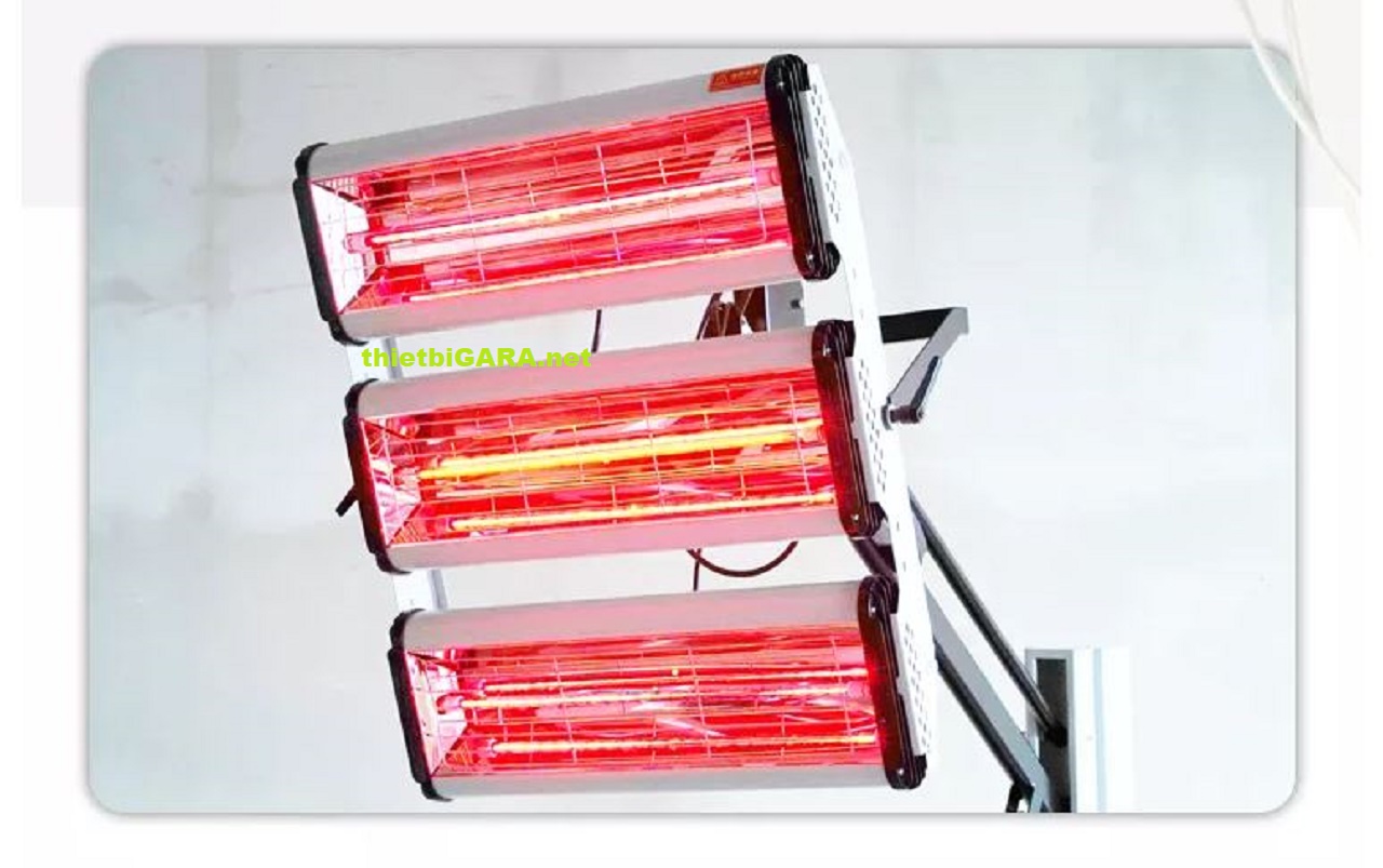 Đèn sấy hồng ngoại 3 bóng