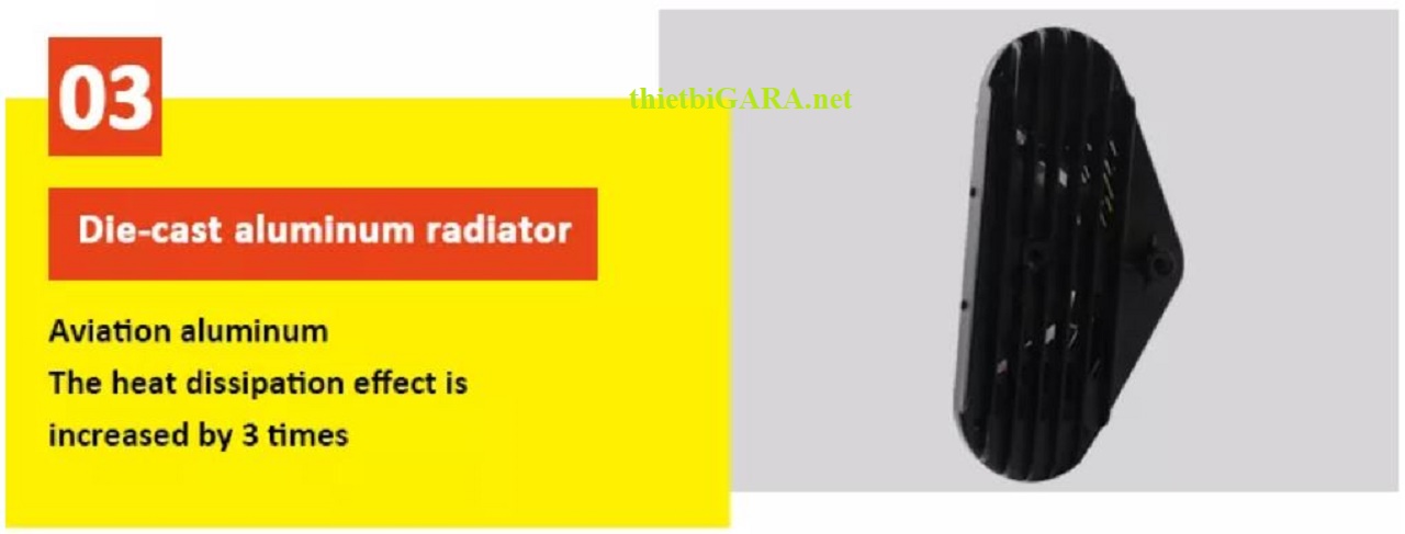 Đèn sấy sơn ô tô hồng ngoại cầm tay Funisi F1