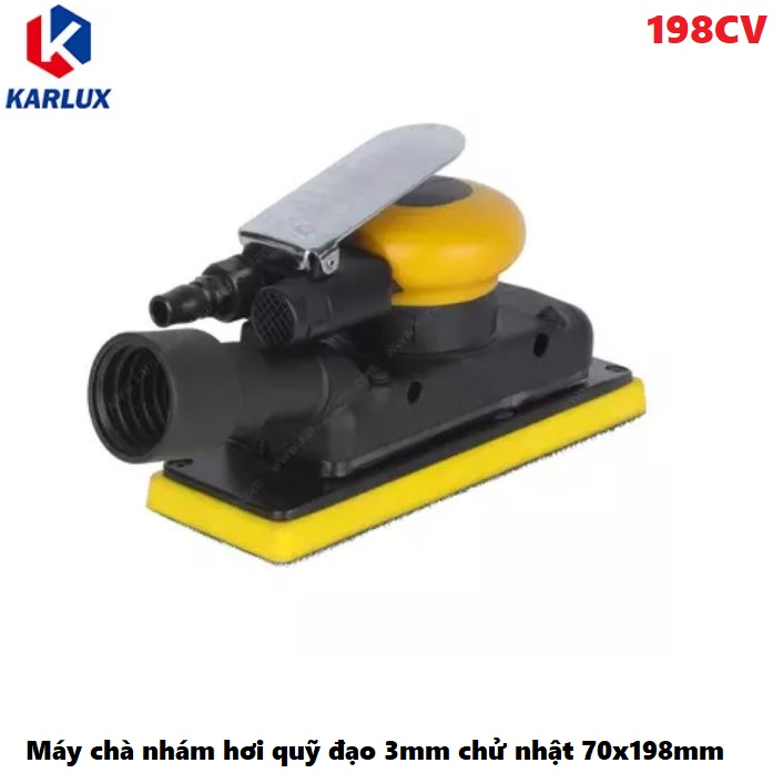 máy chà nhám khô chử nhật 70 198mm