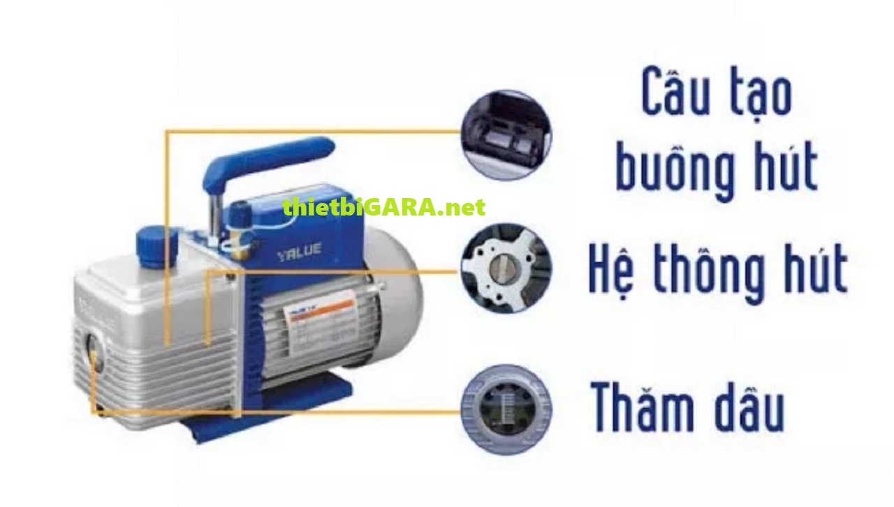 Máy hút chân không điều hòa ô tô Value vp160